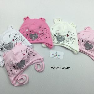 Шапка на дівчинку, Р.40-42, ALA BABY W122 (ПОЛЬЩА)