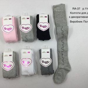 Купити оптом колготки з декоративним швом на дівчинку, Р.116-122, BE SNAZZY RA-37 (ПОЛЬЩА)