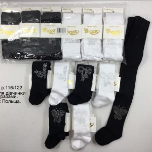 Купити оптом колготки зі стразами на дівчинку, Р.116-122, BE SNAZZY RA-54 (ПОЛЬЩА)