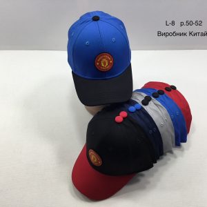 Купити оптом бейсболку на хлопчика, Р.52, L8