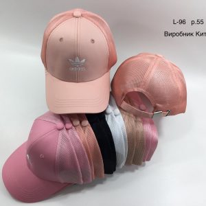 Купити оптом бейсболку з сіткою на дівчинку, Р.55, L96