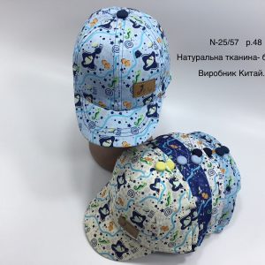 Купити оптом бейсболку на хлопчика, Р.48, №57