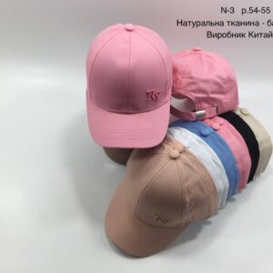 Купити оптом бейсболку на дівчинку, Р.54-55, №3