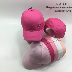 Купити оптом бейсболку на дівчинку, Р.54, №31