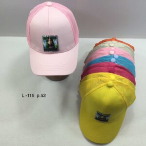 Купити оптом бейсболку з сіткою на дівчинку, Р.52, L115